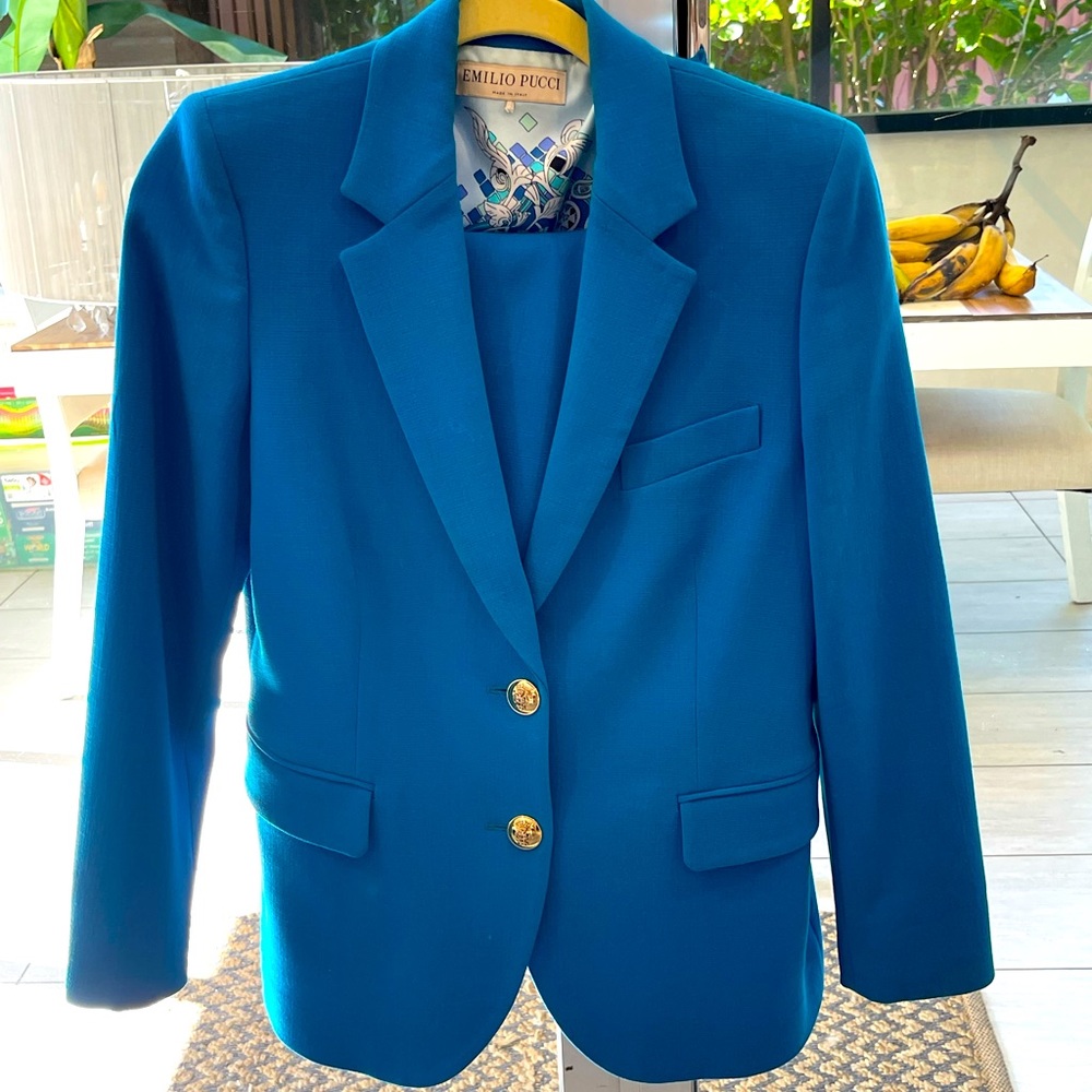 Emilio Pucci Blazer and Pant Suit size 12